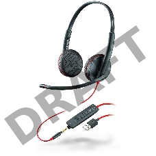 Гарнитура проводная BLACKWIRE,C3225 USB-A