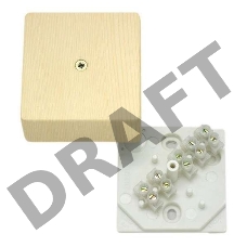 Коробка распр. ОП 60х60х30 с клемн. сосна HEGEL КРК2701 0201-И