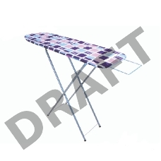 Доска гладильная DOGRULAR БЕРЁЗКА 35*115см, рабочий стол из ДСП(в уп. 4 шт)