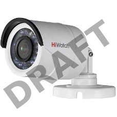 Камера видеонаблюдения аналоговая HiWatch DS-T200 (B) 3.6-3.6мм HD-CVI HD-TVI цветная корп.:белый (DS-T200 (B) (3.6 MM))