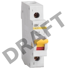 Выключатель нагрузки ВН-32 25А/1П ИЭК MNV10-1-025