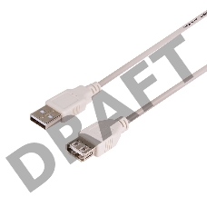 Кабель REXANT (18-1114) Шнур  USB-А (male) - USB-A (female)  1.8M
