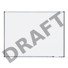 Демонстрационная доска Rocada 6406 магнитно-маркерная лак 100х150см алюминиевая рама