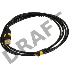 Кабель USB2.0 2A Smooth connector USB A (m)/micro USB B (m) 1.5м Позолоченные контакты