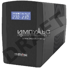 Источник бесперебойного питания Импульс ЮНИОР СМАРТ 600, 600/360 ВА/Вт, LED, USB, SCHUKOx2