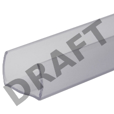 Короб пластиковый для гибкого неона Ø 16 мм, длина 1 метр