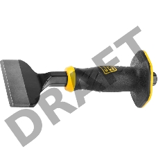 Зубило-конопатка JCB, двухкомпонентная рукоятка с протектором, CrV cталь, 215х100мм