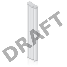 Антенна UBIQUITI AM-5G20-90 секторная, двойной поляризации, 5 GHz, 90 град, коэффициент усиления 20dBi