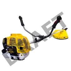Газонокосилка CHAMPION T523-2 Мощность двигателя 1.4/1.9 кВт/л.с, Вес без режущей насадки 8,3 кг, Объем двигателя 51,7 см3, Объем топливного бака 950 мл, Максимальный расход топлива 610 г/кВт•ч/мл/ч, Тип рукоятки U-образная, штанга прямая Разъемная, Длина