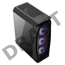 Компьютер  IRU Game 510B5GMA miditower i5 11400F (2.6) 16Gb SSD1Tb RTX3060 12Gb Free DOS GbitEth 650W черный