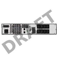 Источник бесперебойного питания CROWN Line Intractive CMUO-900-1.5K 1500VA/1350W, корпус металл, TOWER&RACK, 2U, АКБ 4*12V/7AH, PF-0.9, AVR 152-290V, порт RJ-11/45+USB/RS-232, EPO, розетки 8*IEC С13, входной кабель 2 м, вентилятор охлаждения, автомат, сло