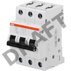 Выключатель автоматический модульный 3п C 25А 6кА S203 ABB