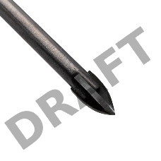 Сверло по стеклу и керамике 4 мм 4 грани шестигранный хвостовик Kranz