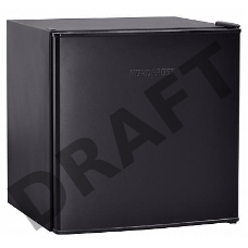 Холодильник Nordfrost NR 402 B черный матовый (однокамерный)