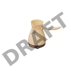 Турка электрическая KELLI KL-1445 кремовый на 4 чашки