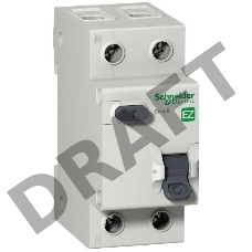 ДИФ. АВТ. ВЫКЛ. EASY 9 1П+Н 25А 30мА C AC 4,5кА 230В =S= Schneider-electric EZ9D34625