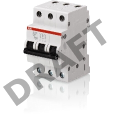 Выключатель автоматический модульный 3п C 16А 4.5кА SH203L C16 ABB