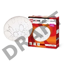 Светильник светодиодный DECO ОРИОН 36Вт 230В 6500К 2340лм 350мм IN HOME 4690612025087