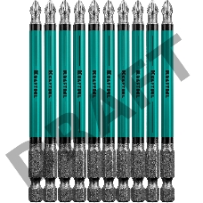 Биты профессиональные (PH2, 100 мм, 10 шт.) Kraftool 26122-2-100-10