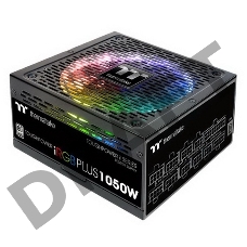 Блок питания Thermaltake ATX 1050W Toughpower iRGB Plus 80+ platinum (24+4+4pin) APFC 140mm fan color LED 12xSATA Cab Manag RTL