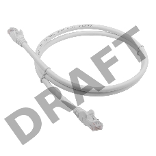 Патч-корд Lanmaster LAN-PC45/U6-2.0-WH вилка RJ-45-вилка RJ-45 кат.6 2м белый LSZH (уп.:1шт)