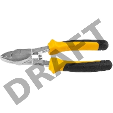 Кабелерез JCB, хромированное покрытие, двухкомпонентная рукоятка, CrV cталь, 160мм