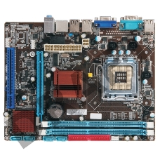 Материнская плата Esonic G41CPL3, Socket 775, Intel®G41+ICH7, 2xDDR3-1333, D-SUB, 1xPCI-Ex16, 1xPCI, 4xSATA2, 1xIDE, 6 Ch Audio, GLan, (6+2)xUSB2.0, COM, mATX, RTL {20}