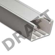 Кабель-канал 100х60 L2000 пластик бел. Рувинил РКК-100х60