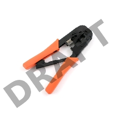 Монтажный инcтрумент Gembird T-568R  Универсальные клещи для обжима и разделки кабеля RJ-11 (6p4c/6p2c), RJ-12 (6p6c), RJ-45 (8p8c) с фиксатором