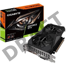 Видеокарта Gigabyte PCI-E GV-N1656WF2OC-4GD nVidia GeForce GTX 1650 4096Mb 128bit GDDR6 1665/8002/HDMIx2/DPx1/HDCP Ret