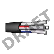 Кабель АВВГ 4х2.5 Ч (бухта) (м) Альгиз К ФР-00000408