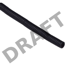 Труба гофрированная ПНД d20мм легкая с зондом черн. (уп.20м) Рувинил 22001(20)