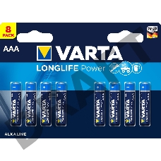 Батарейка Varta LONGLIFE POWER (HIGH ENERGY) LR03 AAA BL8 Alkaline 1.5V (4903) (8/160) (8 шт.)
