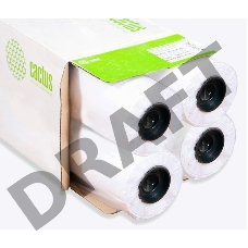 Бумага Cactus Eco CS-LFP80-914457E-4 914мм-45.7м/80г/м2/белый втулка:50.8мм (2