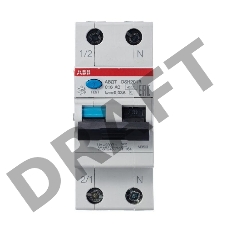 Выключатель автоматический дифференциального тока DSH201R C16 AC30 ABB