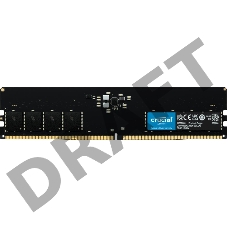 Модуль памяти Crucial DIMM DDR5 32Gb PC38400 4800MHz CL40 1.1V Сrucial CT32G48C40U5