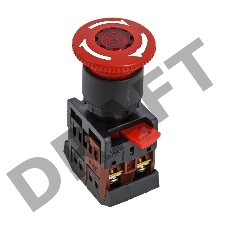 Кнопка AE-22 гриб кр. EKF pbn-ae