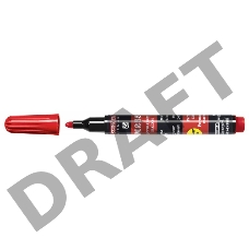 Маркер перманентный Stanger M235 712002 круглый пиш. наконечник 1-3мм красный