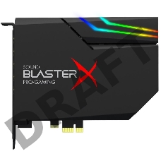 Звуковая карта Creative PCI-E BlasterX AE-5 Plus (BlasterX Acoustic Engine) 5.1 Ret