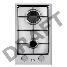 Газовая варочная поверхность Beko HDCG 32220 FX нержавеющая сталь