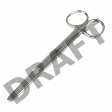 Ножницы тупоконечные прямые 165 мм