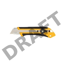 Нож OLFA с выдвижным лезвием, двухкомпонентный корпус, трещоточный фиксатор, 25мм OL-XH-1