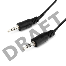 Кабель Кабель аудио Gembird, джек3.5 / джек3.5, 1.2м CCA-404