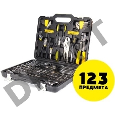 KOLNER KTS 123(Набор ручного инструмента в пластиковом кейсе 123 предмета.)