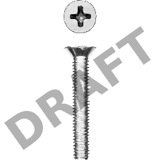 Винт DIN 965, M5 x 30 мм, 8 шт, кл. пр. 4.8, оцинкованный, ЗУБР