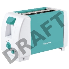 Тостер HOMESTAR HS-2002 цвет: бирюзовый 750Вт (в уп. 6 шт)