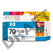 Картридж струйный HP №70 C9450A серый для HP DJ Z2100/Z3100 (130мл)