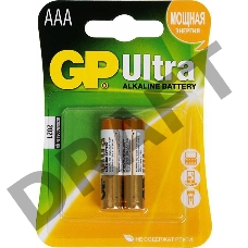 Батарея GP Ultra Alkaline 24AU LR03 AAA (2шт)   
