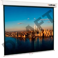 Экран Lumien 207x207см Master Picture LMP-100105 1:1 настенно-потолочный рулонный белый