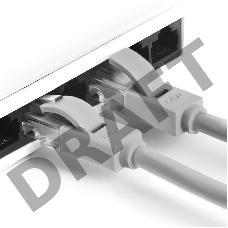 Патч-корд Greenconnect прямой, малодымный LSZH 1.0m UTP кат.6, серый, 24 AWG, литой, ethernet high speed, RJ45, T568B, GCR-50740 Greenconnect Патч-корд прямой, малодымный LSZH 1.0m UTP кат.6, серый, 24 AWG, литой, ethernet high speed, RJ45, T568B, GCR-507